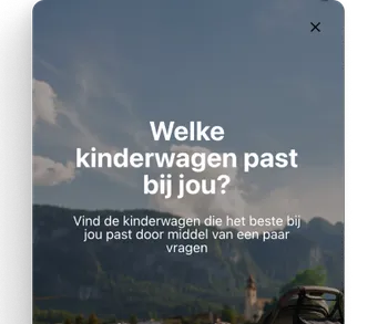 Joolz uses a Product Finder to educate their customers