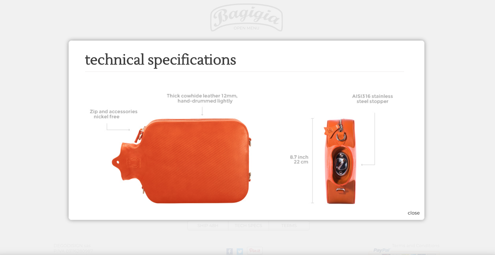 best product detail page examples bagigia