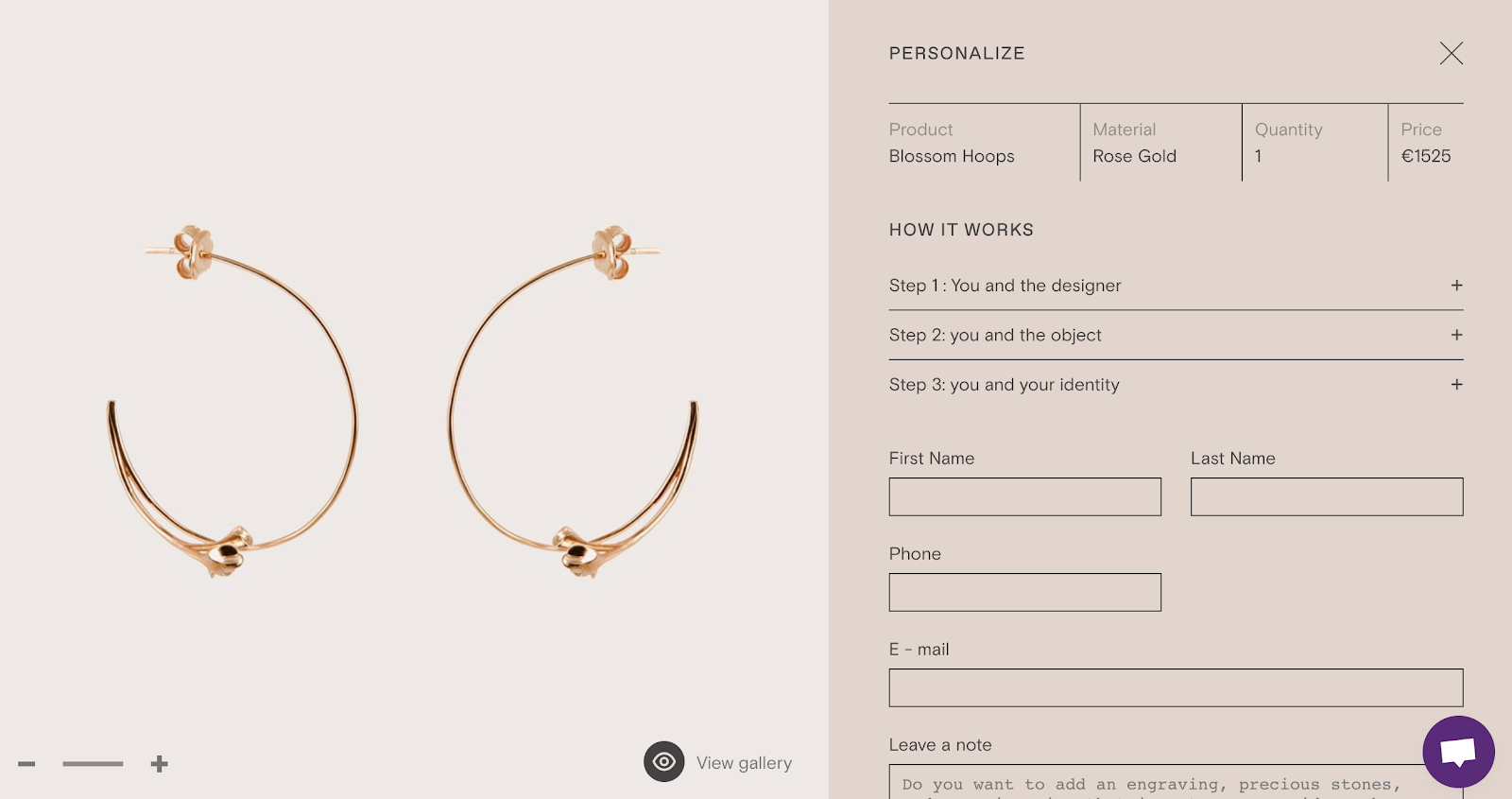 product detail page design